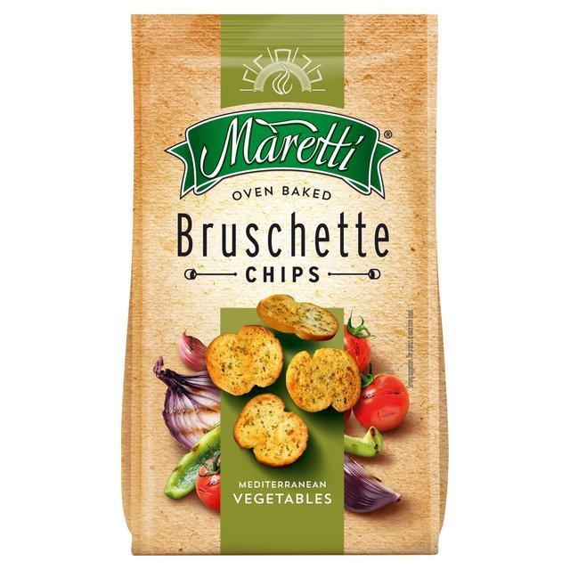 MARETTI BRUSCHETTE CHIPS MEDITERRANEAN VEGETABLES
