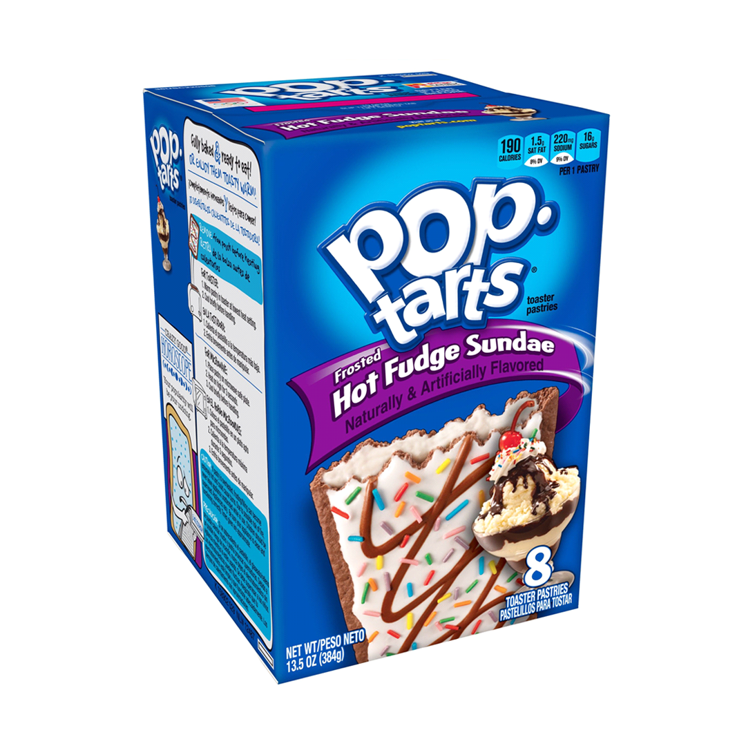 KELLOGG'S POP-TARTS FROSTED HOT FUDGE SUNDAE