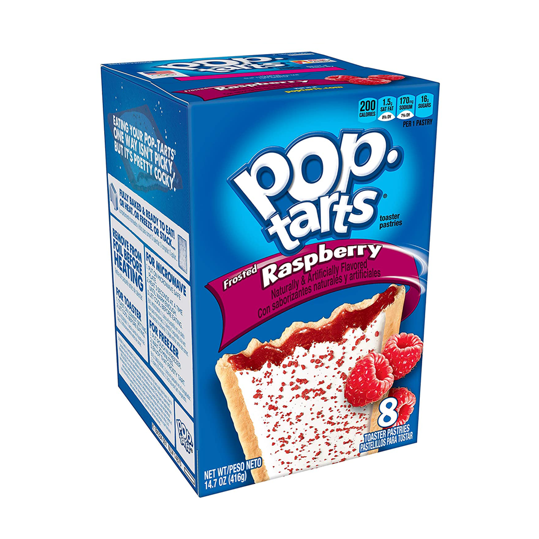 KELLOGG'S POP-TARTS FROSTED RASPBERRY