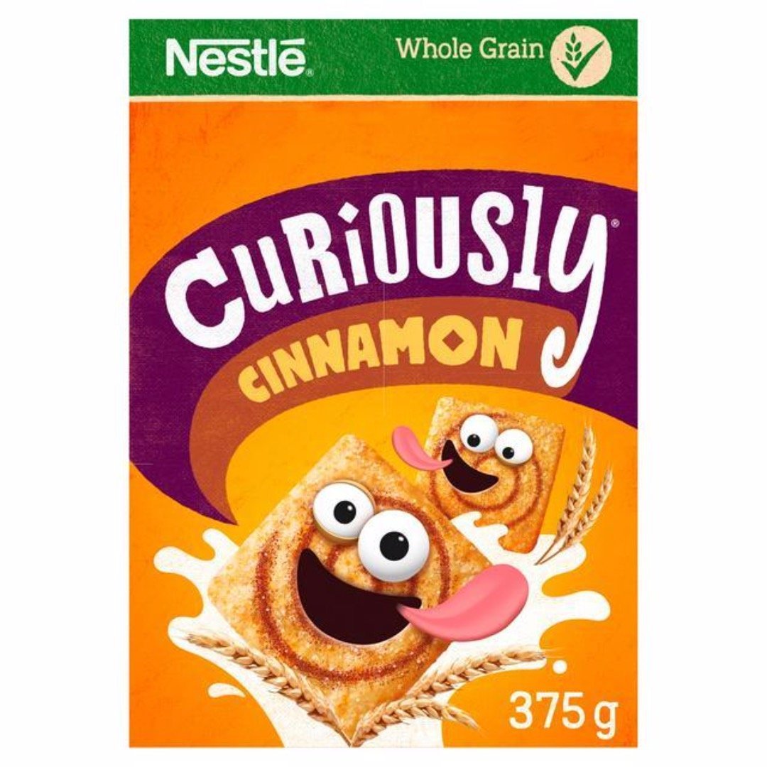 NESTLE CURIOUSLY CINNAMON CEREAL