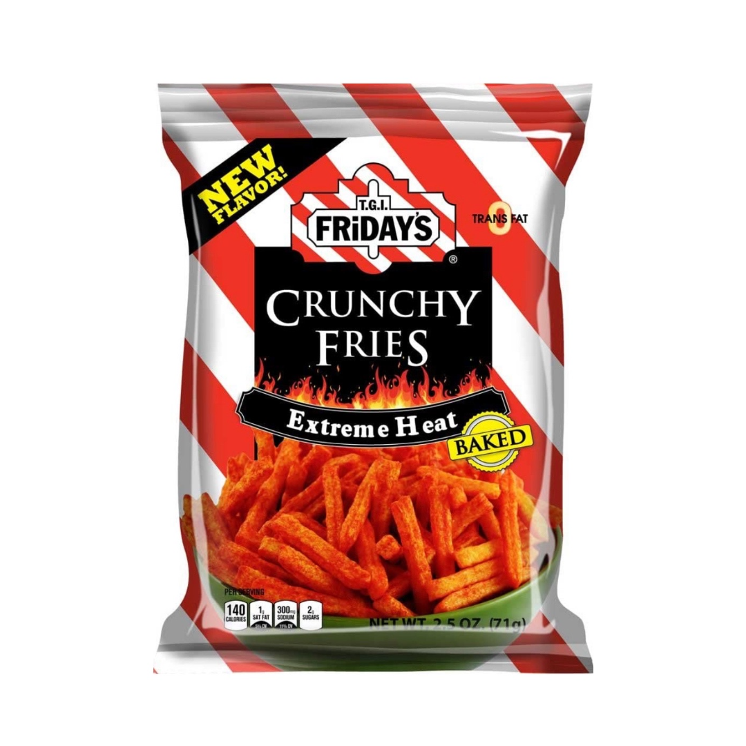 TGI FRIDAYS CRUNCHY FRIES EXTREME HEAT