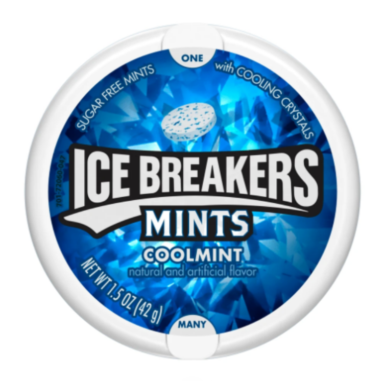 ICE BREAKERS COOLMINTS FLAVORED MINTS