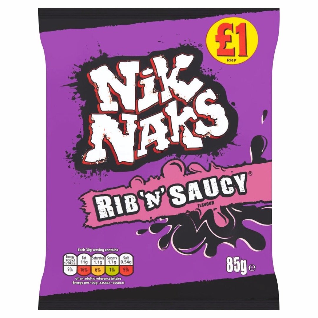 NIK NAKS RIB 'N' SAUCY CORN STICKS