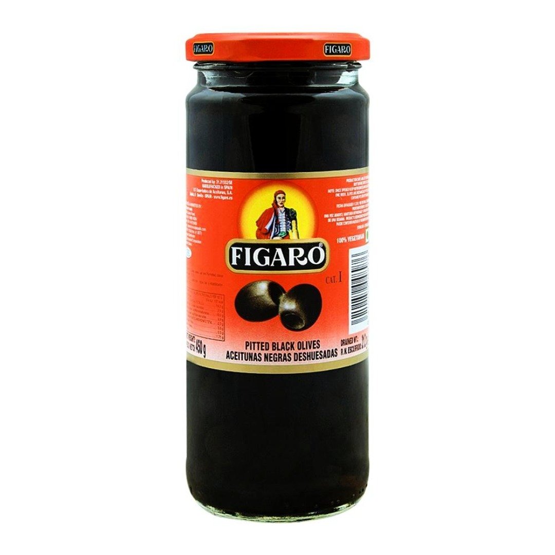 FIGARO PITTED BLACK OLIVES