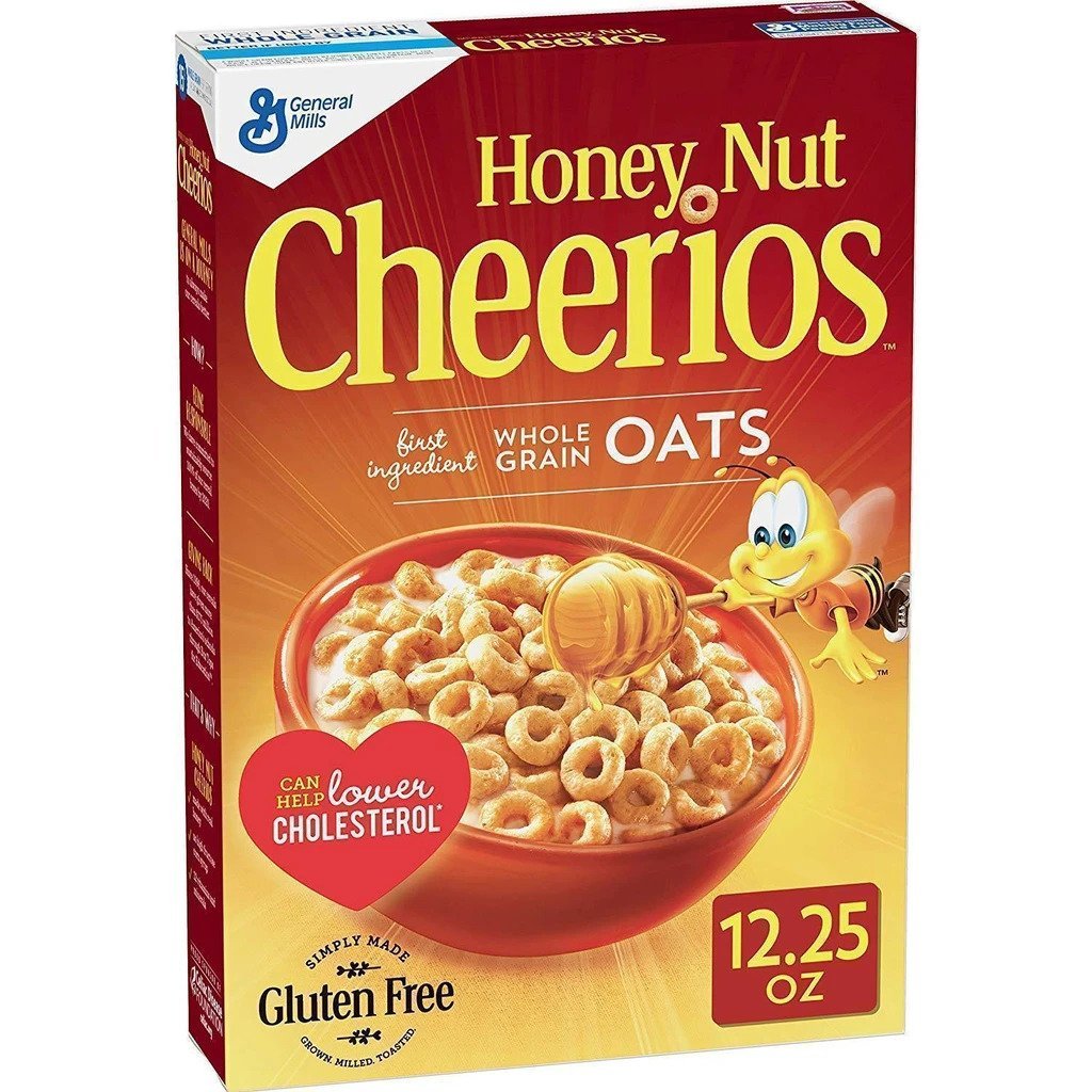 GENERAL MILLS CHEERIOS HONEY NUT CEREAL