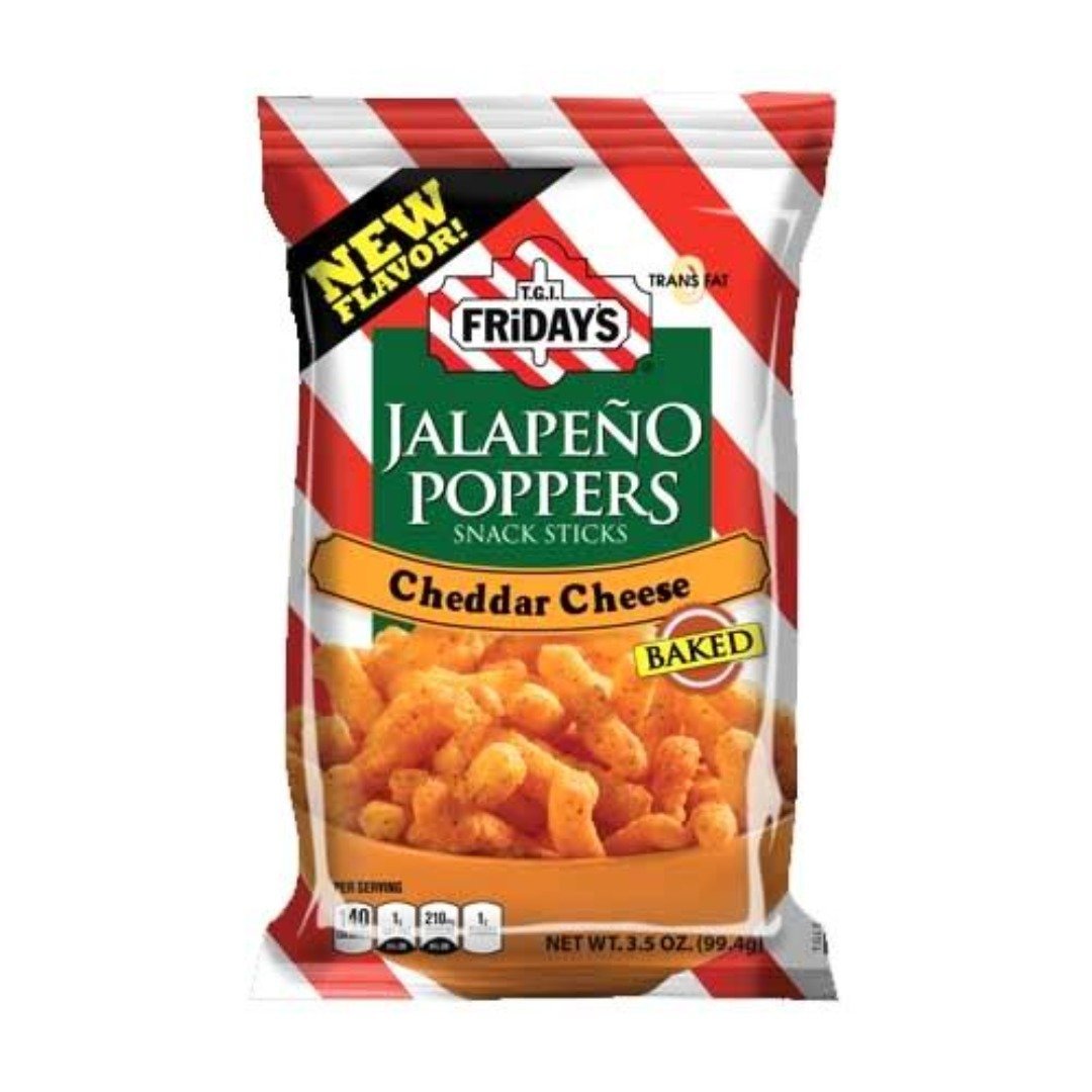 TGI FRIDAYS JALAPENO POPPERS CHEDDAR CHEESE