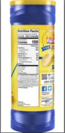 LAY'S STAX ORIGINAL POTATO CRISPS