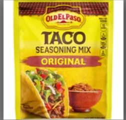 OLD EL PASO TACO SEASONING MIX ORIGINAL