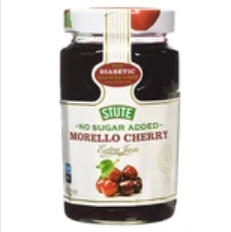 STUTE DIABETIC MORELLO CHERRY JAM