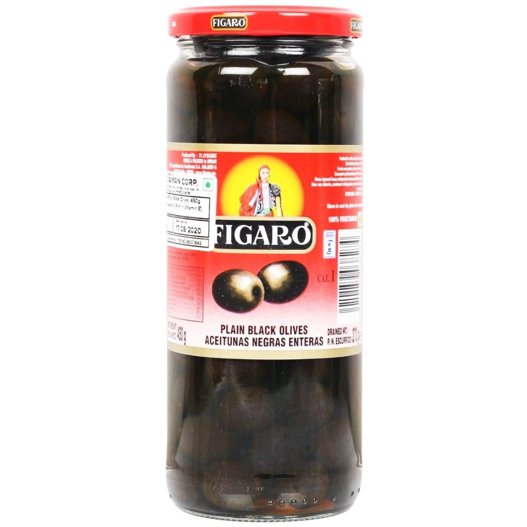 FIGARO PLAIN BLACK OLIVES