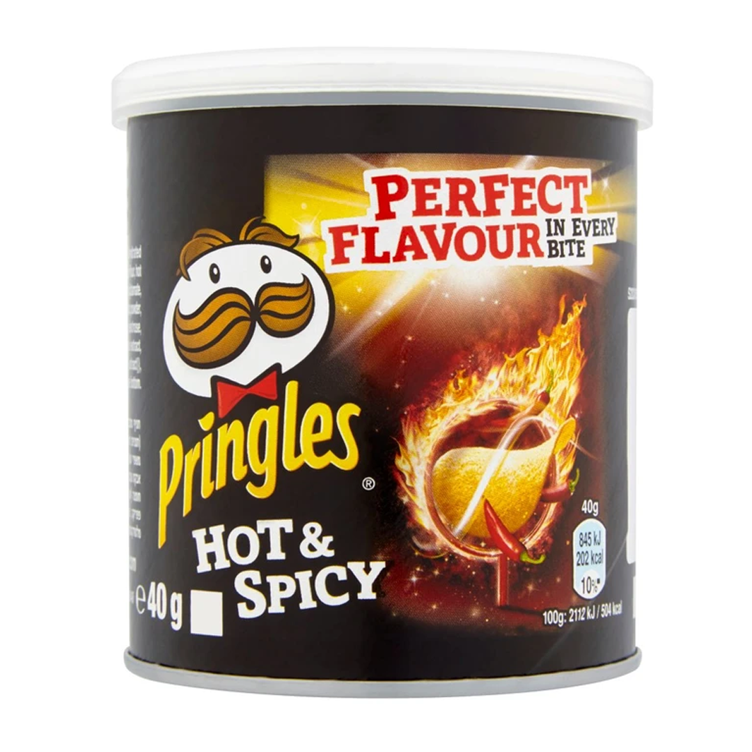 PRINGLES HOT & SPICY SMALL