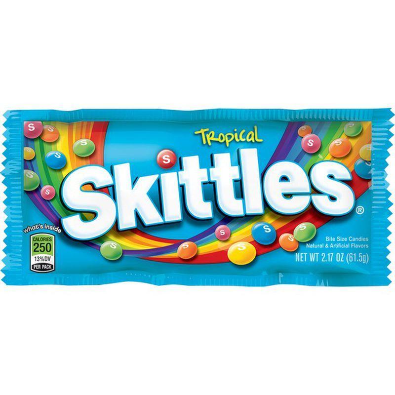 SKITTLES TROPICAL FRUIT CANDY