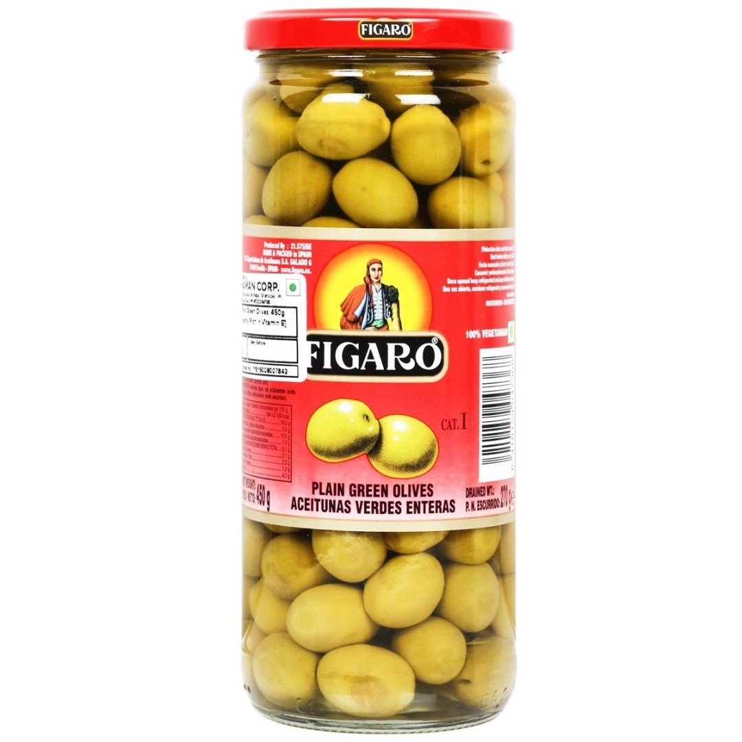 FIGARO PLAIN GREEN OLIVES