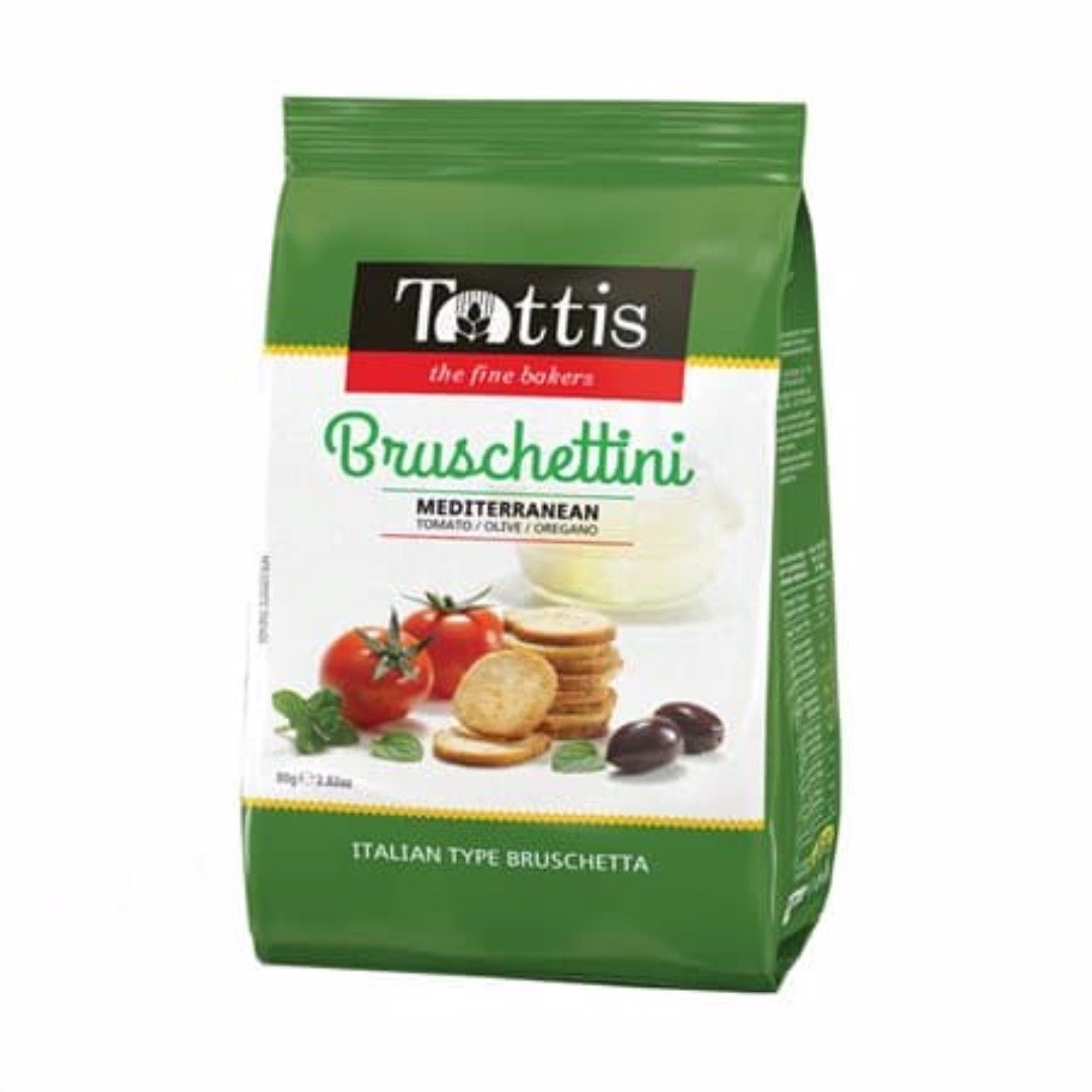 TOTTIS BRUSCHETTINI MEDITERRANEAN