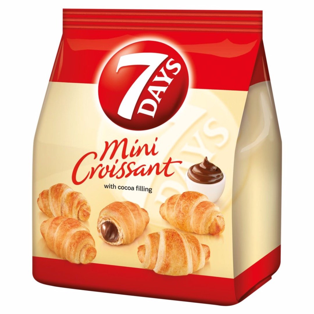 7 DAYS MINI CROISSANT WITH COCOA FILLING