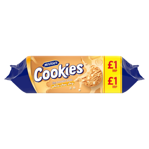 MCVITIE'S WHITE CHOCO CHIP COOKIES