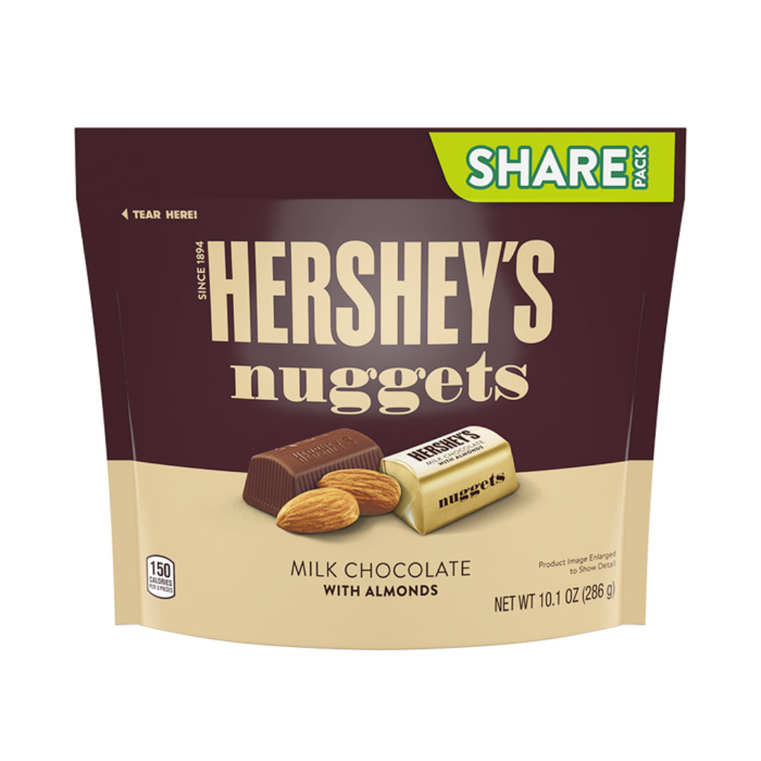 HERSHEY'S NUGGETS WITH ALMONDS