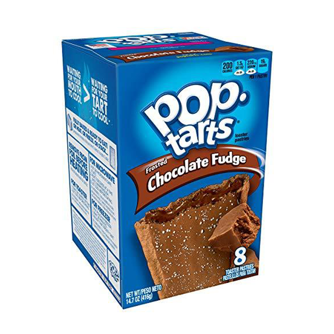 KELLOGG'S POP-TARTS FROSTED CHOCOLATE FUDGE