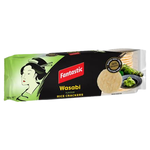 FANTASTIC WASABI RICE CRACKERS
