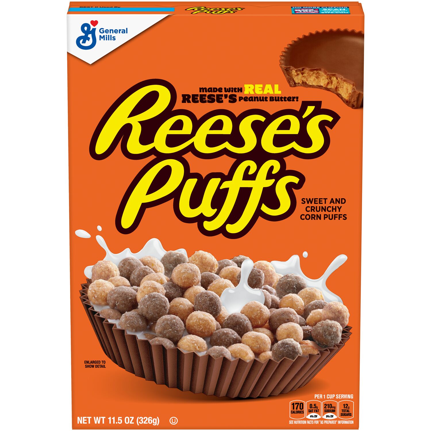 GENERAL MILLS REESES PUFFS CEREAL