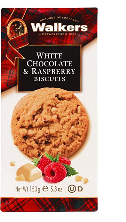 Walkers - White Chocolate & Raspberry Biscuits