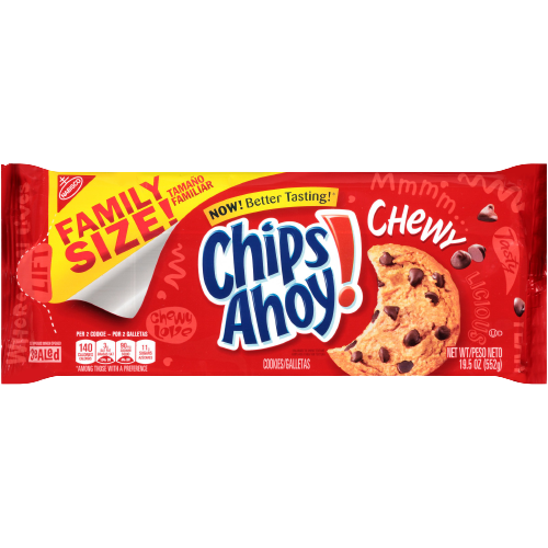 CHIPS AHOY! CHEWY CHOCOLATE CHIP COOKIES