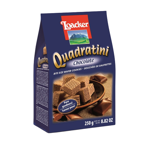 LOACKER QUADRATINI CHOCOLATE