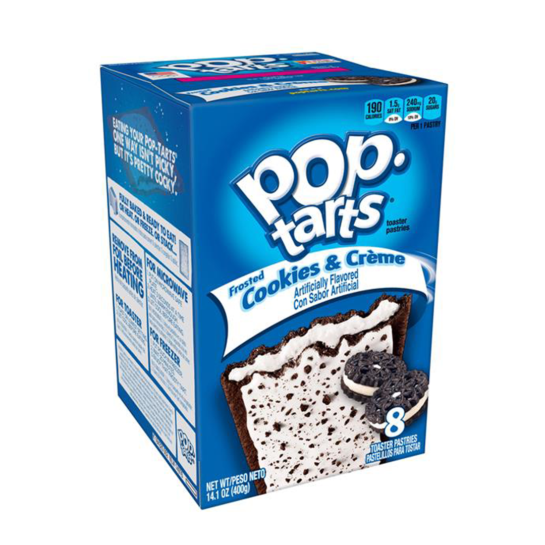 KELLOGG'S POP-TARTS FROSTED COOKIES & CREME
