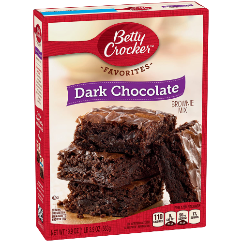 Betty Crocker Dark Chocolate Fudge Brownie Mix