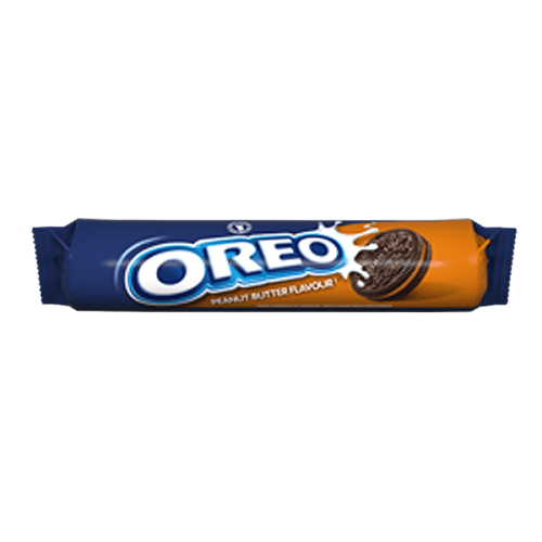 CADBURY OREO DOUBLE DELIGHT CHOCOLATE & PEANUT BUTTER BISCUIT