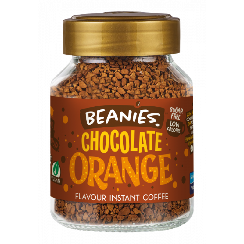 Beanies Flavoured Instant Coffee – Chocolate Orange