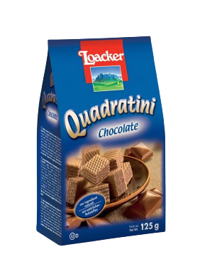 LOACKER QUADRATINI CHOCOLATE