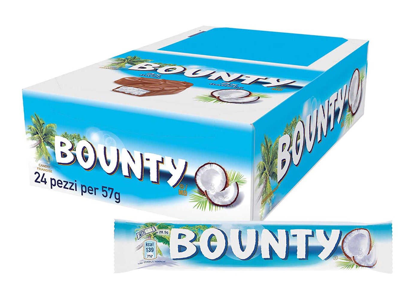 Bounty Chocolates – 24 Pcs Box
