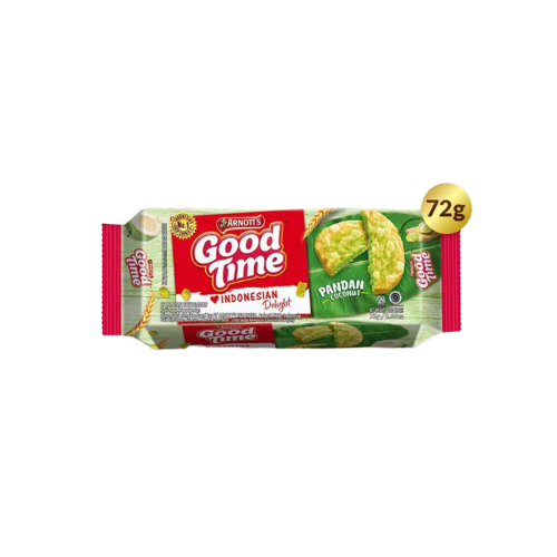 ARNOTTS GOOD TIME PANDAN COCONUT COOKIES