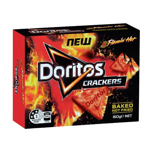 DORITOS FLAMIN HOT CRACKERS