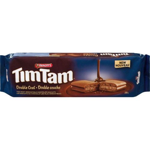 ARNOTT'S TIM TAM DOUBLE COAT CHOCOLATE BISCUIT