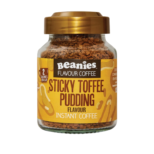 Beanies Flavoured Instant Coffee – Sticky Toffee Pudding