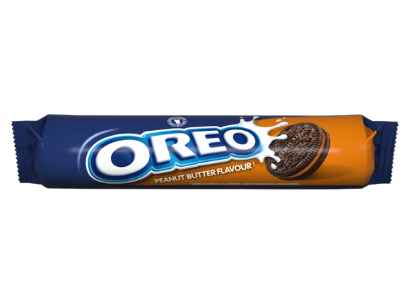 CADBURY OREO DOUBLE DELIGHT CHOCOLATE & PEANUT BUTTER BISCUIT
