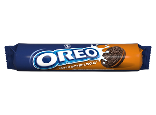CADBURY OREO DOUBLE DELIGHT CHOCOLATE & PEANUT BUTTER BISCUIT